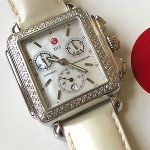 Michele Art Deco Diamond Watch
